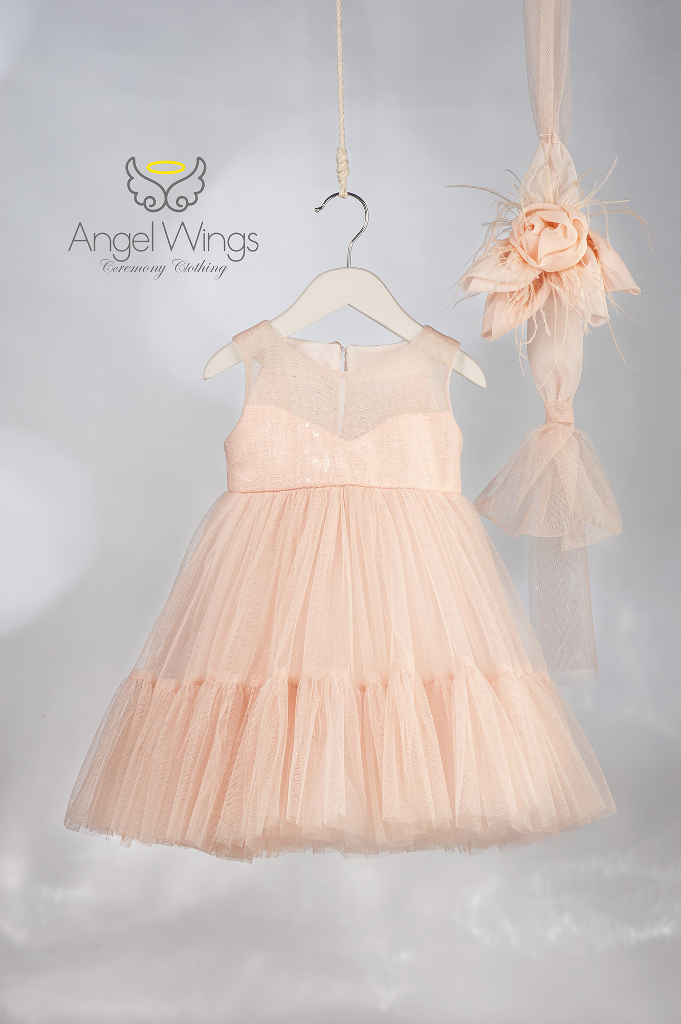 ANGEL WINGS ΦΟΡΕΜΑ ΣΕ duasty pink | Barbie 304