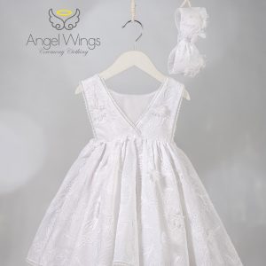 ΦΟΡΕΜΑ ΛΕΥΚΟ ΚΕΝΤΗΜΕΝΟ Rosalina 305 | Angel Wings