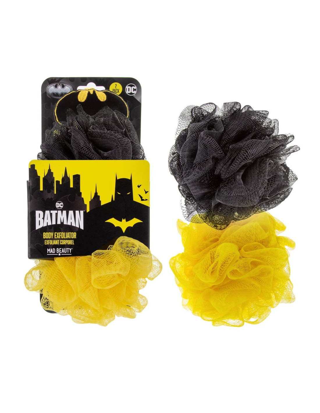 BATMAN BODY EXFOLIATOR DUO