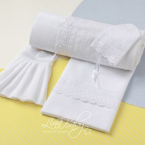 Λαδόπανα Lina Baby Broderie Anglaise Κωδ: 1511