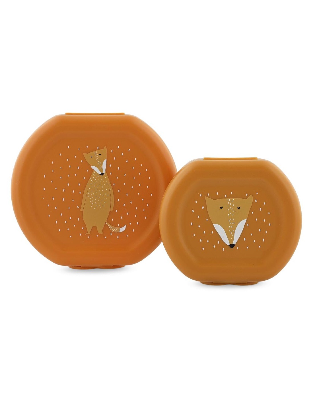 SNACK BOX WITH CLIP – 2PCS – MR. FOX