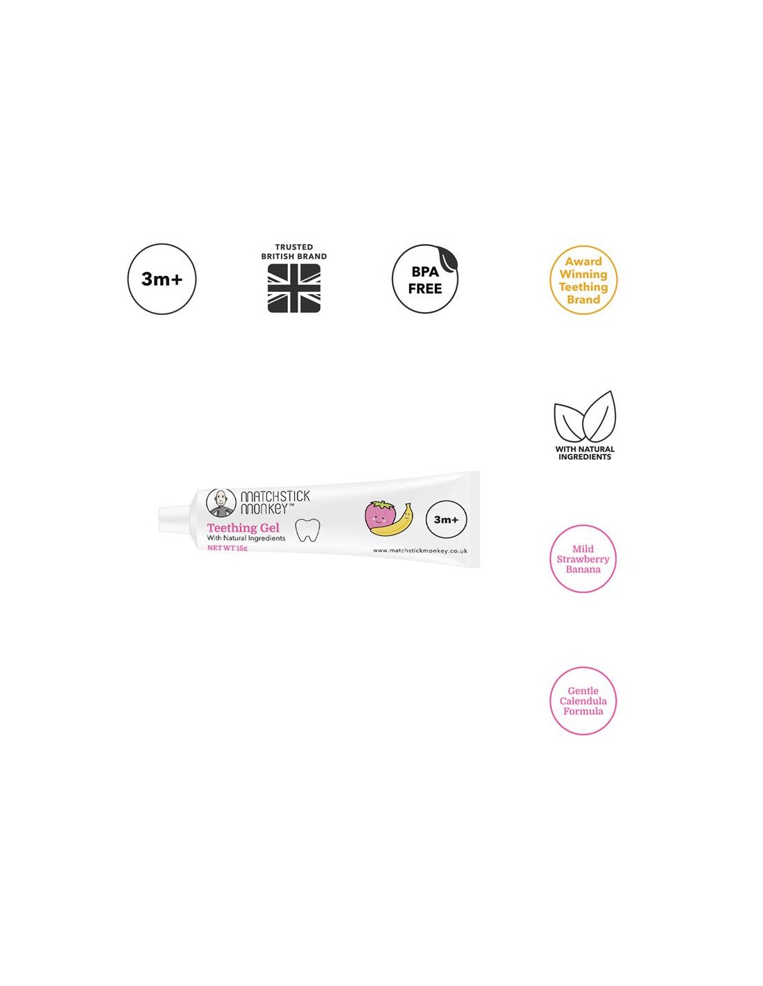 Φυσικό Τζελ Οδοντοφυΐας Teething Gel Organic - Image 3